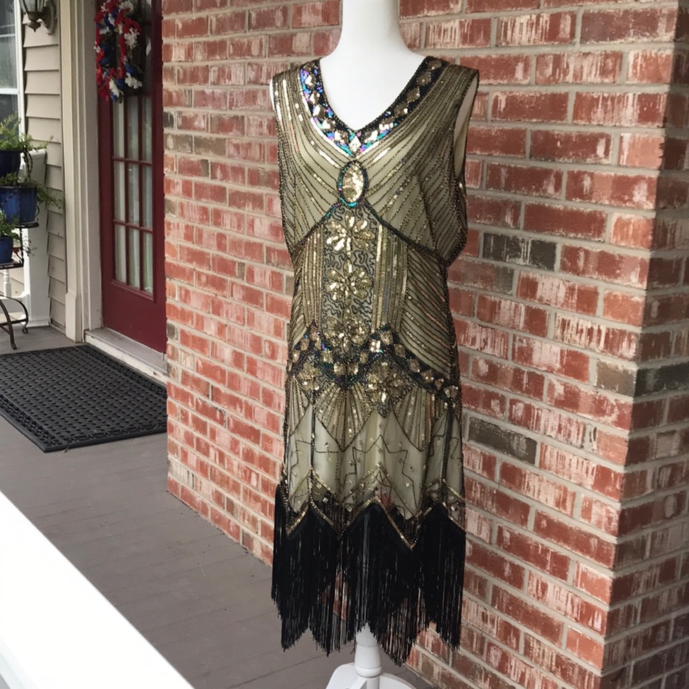 NWOT Gatsby Roaring 20s Flapper Dress or Costume